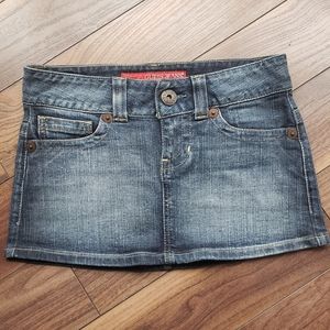 SOLD - Guess Jeans Denim Miniskirt